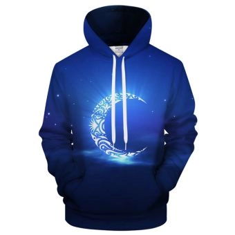 Ramadan Blue Moon 3D Sweatshirt Hoodie Pullover