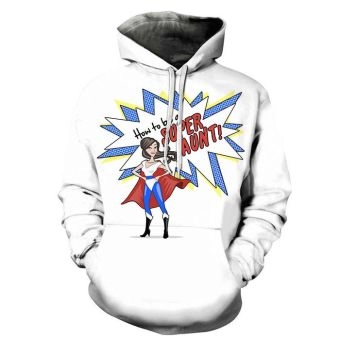 Super Aunty 3D - Sweatshirt, Hoodie, Pullover