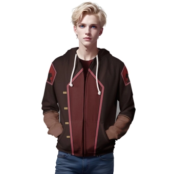 Avatar: The Last Airbender Asami Hoodies &#8211; Zip Up Hoodie