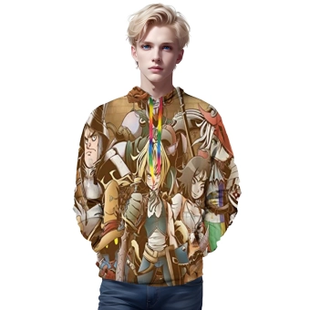 Final Fantasy Hoodie &#8211; 3D Print Long Sleeve Hooded Jumper