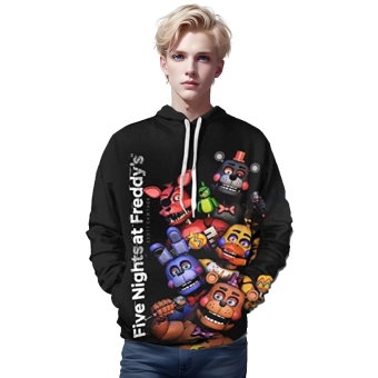Five Nights at Freddy&#8217;s Hoodies for Teens &#8211; 3D Boys and Girls Pullover Hoodie