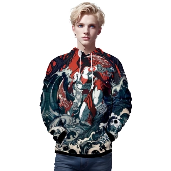Game God Of War 3D Print Hoodies &#8211; Fashion Sweatshirt Pullover