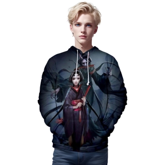 The fifth Personality Hooded Sweatshirts &#8211; Game Asymmetrical Battle Arena Hoodie
