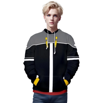 Kingdom Hearts Hoodies &#8211; Kingdom Hearts Series Kingdom Hearts 2 Sora Cosplay Hoodie