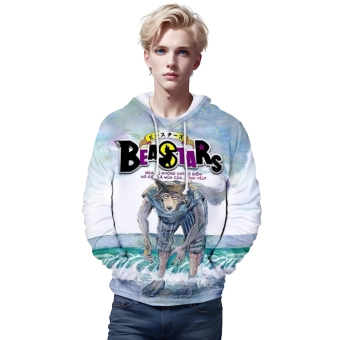 Anime 3D Printed BEASTARS Hoodies &#8211; The Wolf elements Sweatshirt