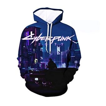 Cyberpunk 2077 Hoodie &#8211; 3D Print Unisex Casual Pullover