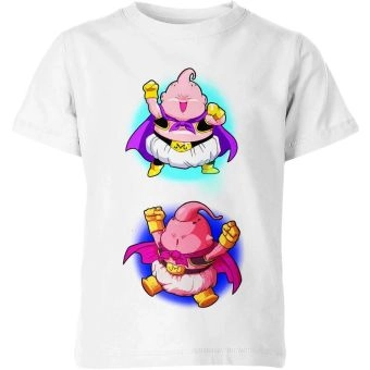 Pure White Majin Buu From Dragon Ball Z Shirt