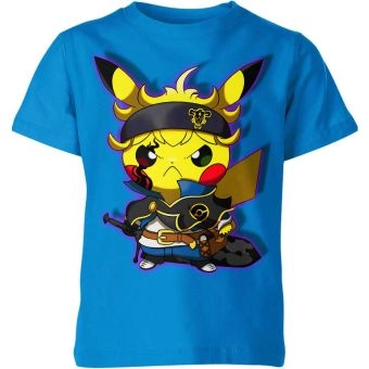 Asta's Power - Asta Black Clover X Pikachu From Pokemon Shirt