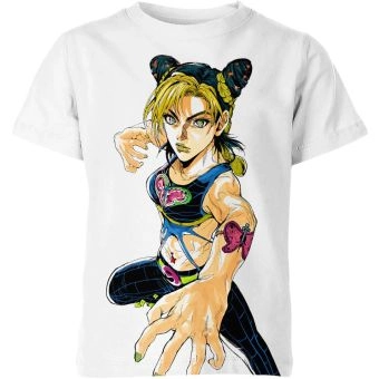 Joestar's Radiant Purity - Jolyne Cujoh Jojo's Bizarre Adventure Shirt in Pure White