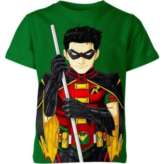 Be a Sidekick Like Robin - Green Robin From Batman Shirt - Robin: The loyal sidekick of the Dark Knight