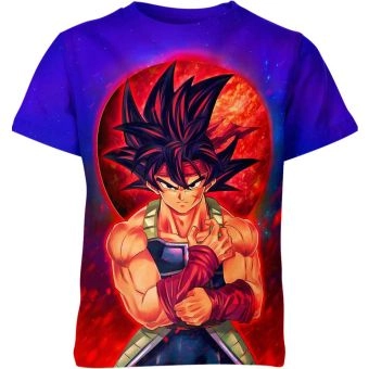 Bardock's Azure Heroics - Bardock From Dragon Ball Z Shirt