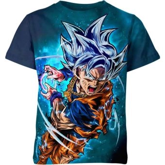 Goku's Lively Radiant Emerald Dragon Ball Z Shirt