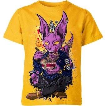 Beerus' Golden Aura - Beerus From Dragon Ball Z Shirt