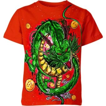 Crimson Wishes Shenron Dragon Ball Z Shirt