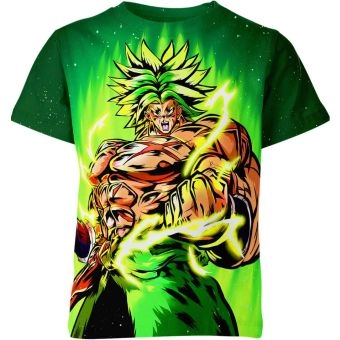 Broly's Dynamic Impact - Broly From Dragon Ball Z Shirt