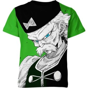 Soothing Green Dr. Gero From Dragon Ball Shirt - High-Quality Brilliance