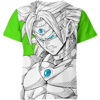 Broly's Radiant Strength - Broly From Dragon Ball Z Shirt