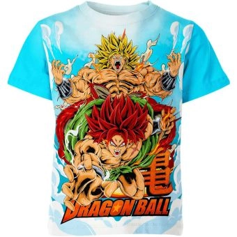 Broly's Fierce Energy - Broly From Dragon Ball Z Shirt