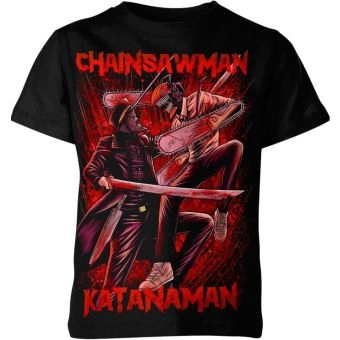 Shadowed Samurai - Katana Man And Chainsaw Man Shirt