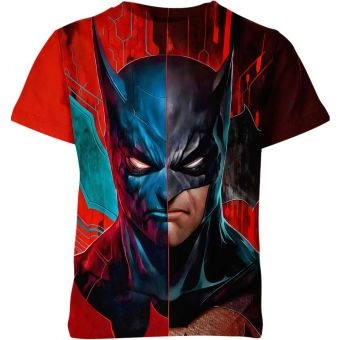 Batman: All Ages - Ultimate Comfort and Casual T-Shirt in Vibrant Purple