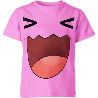 Playful Mimicry Lively Pink Wobbuffet From DQS Shirt