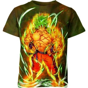 Broly's Savage Power - Broly from Dragon Ball Z Shirt