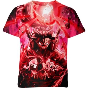 SSJ4 Awakening - Pan SSJ4 From Dragon Ball Z Shirt in Radiant Magenta