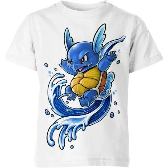 Crystalline Waters Pure White Wartortle from DQS Shirt