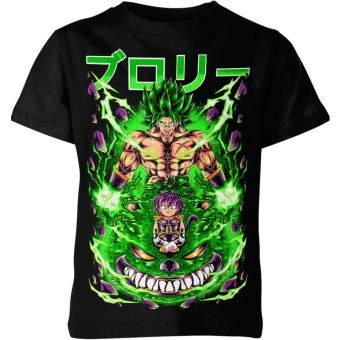 Broly's Menacing Presence - Broly From Dragon Ball Z Shirt