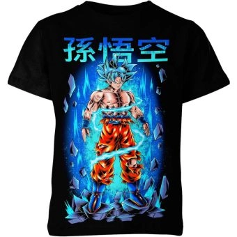 Son Goku's Shadowy Obsidian Dragon Ball Z Shirt