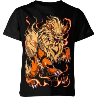 Midnight Blaze - Arcanine From Pokemon Shirt