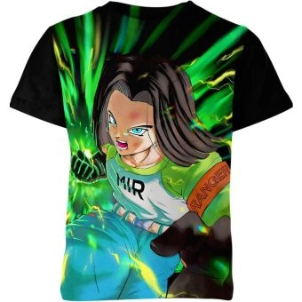 Verdant Android - Android 17 From Dragon Ball Z Shirt