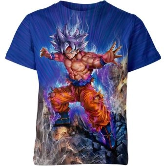 Goku's Lively Azure Dream Dragon Ball Z Shirt