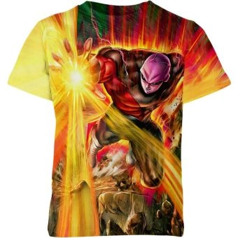 Jiren's Golden Ascendance - Dragon Ball Z Shirt in Glorious Gold