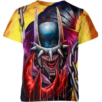 Batman Who Laughs: Madness in Vibrant Colors - Casual T-Shirt