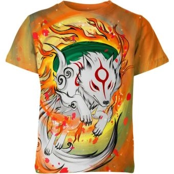 Celestial Blaze - Amaterasu From Okami Shirt