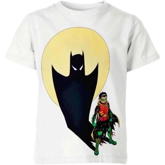 Be a Star Like Robin - White Robin From Batman Shirt - Robin: The shining star in the night sky