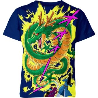 Azure Eternal Dragon Shenron Dragon Ball Z Shirt