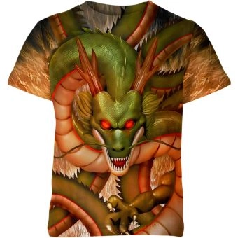 Citrine Celestial Dragon Shenron Dragon Ball Z Shirt