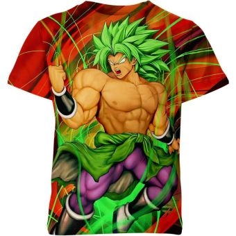 Broly's Spectrum Burst - Broly From Dragon Ball Z Shirt