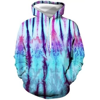 Generous And Beautiful Colorful Quicksand Pattern Bitcoin Hoodie