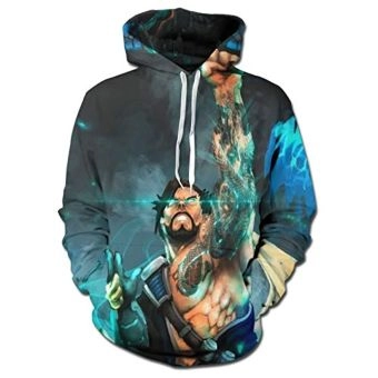 Overwatch Hoodie &#8211; Hanzo 3D Print Hooded Pullover Sweatshirt