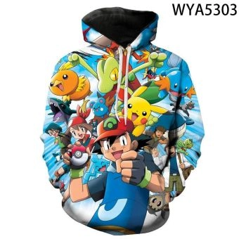 DQS 3D Printed Hoodies Sweatshirts Pullover