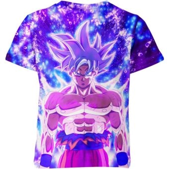 Goku's Regal Purple Dragon Ball Z Shirt