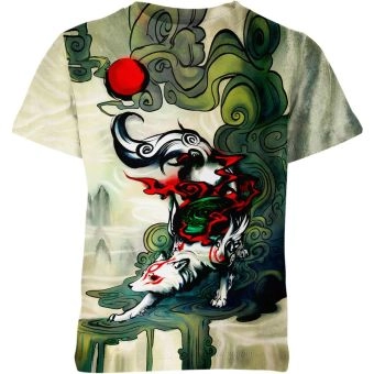 Nature's Guardian - Amaterasu From Okami Shirt