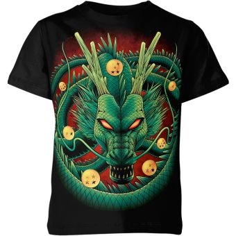 Verdant Celestial Dragon Shenron Dragon Ball Z Shirt