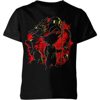 Sleek Black Dragon Ball Z Shirt - High-Quality Power