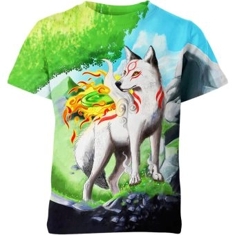 Enchanted Forest - Amaterasu From Okami Shirt