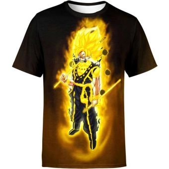 Goku's Earthy Brown Dragon Ball Z Shirt