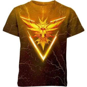 Electric Thunder Yellow Zapdos From DQS Shirt